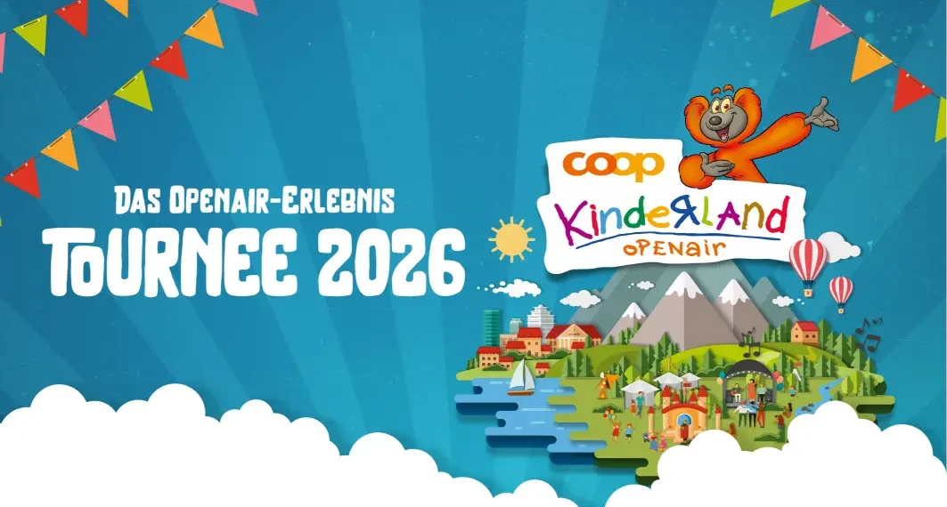 Herzlich Willkommen im Coop Kinderland Openair 2026