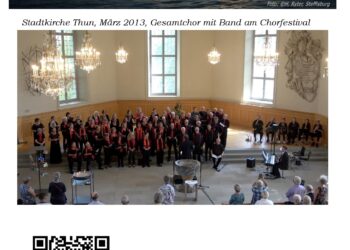 Jubiläumskonzerte mit Nico Brina Samstag, 20. Juni, 19:30 Uhr – Kirche Goldiwil Sonntag, 21. Juni, 17:00 Uhr – Kirche Schönau