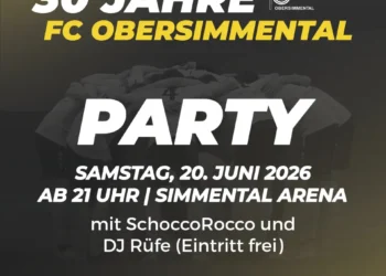 30 Jahre FC Obersimmental – Ein Wochenende voller Fussball und Feststimmung