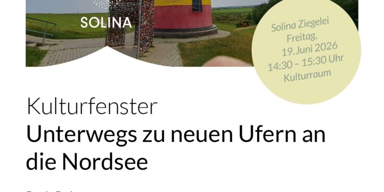 Unterwegs zu neuen Ufern an die Nordsee Bildvortrag mit Ruth Rohner, am 19. Juni 2026 ab 14:30