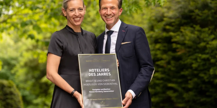 Brigitte und Christian Hoefliger-von Siebenthal, die Hoteliers des Jahres 2026, haben mit der «Maison Hornberg» im Saanenland einen ganz besonderen Ort geschaffen