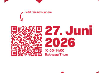 Tag der offenen Tür beim Männerchor Thun – Samstag, 27. Juni 2026, Rathaus Thun