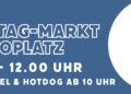 Samstag-Markt auf dem Casinoplatz in Meiringen
