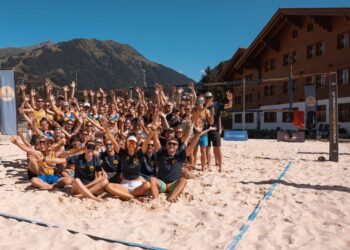 Beachvolleycamp Gstaad 2026: Training mit internationalen Coaches – noch einige freie Plätze verfügbar (20. bis 24. Juli 2026)