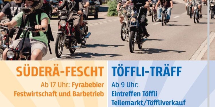 Süderen-Fest und Töffli-Fest – Ein Fest für die ganze Familie