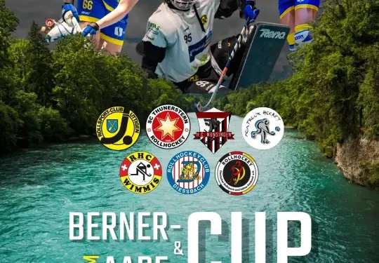 Rollhockey total in Uttigen: Berner-Cup und Aare-Cup – Spielplan