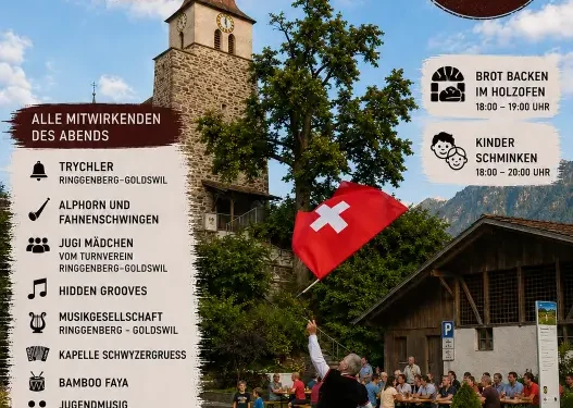 Grosser Dorfabend bei der Schlossweid: Tradition, Ehrungen und Live-Musik