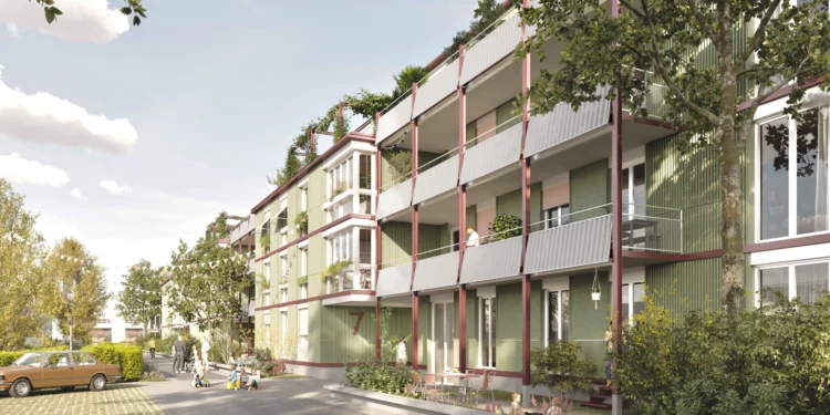 Stadtrat entscheidet über 45 neue Genossenschaftswohnungen am Dahlienweg
