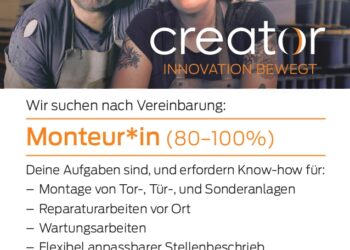 Wir suchen: Monteur/in gesucht