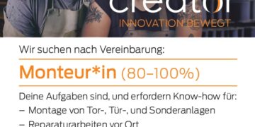 Wir suchen: Monteur/in gesucht